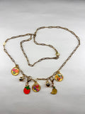 Collier Breloques Fruits en Résine — Coloré & Joyeux artisanal