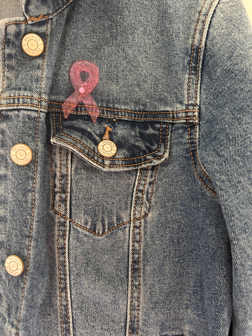 Pins Ruban Rose — Octobre Rose