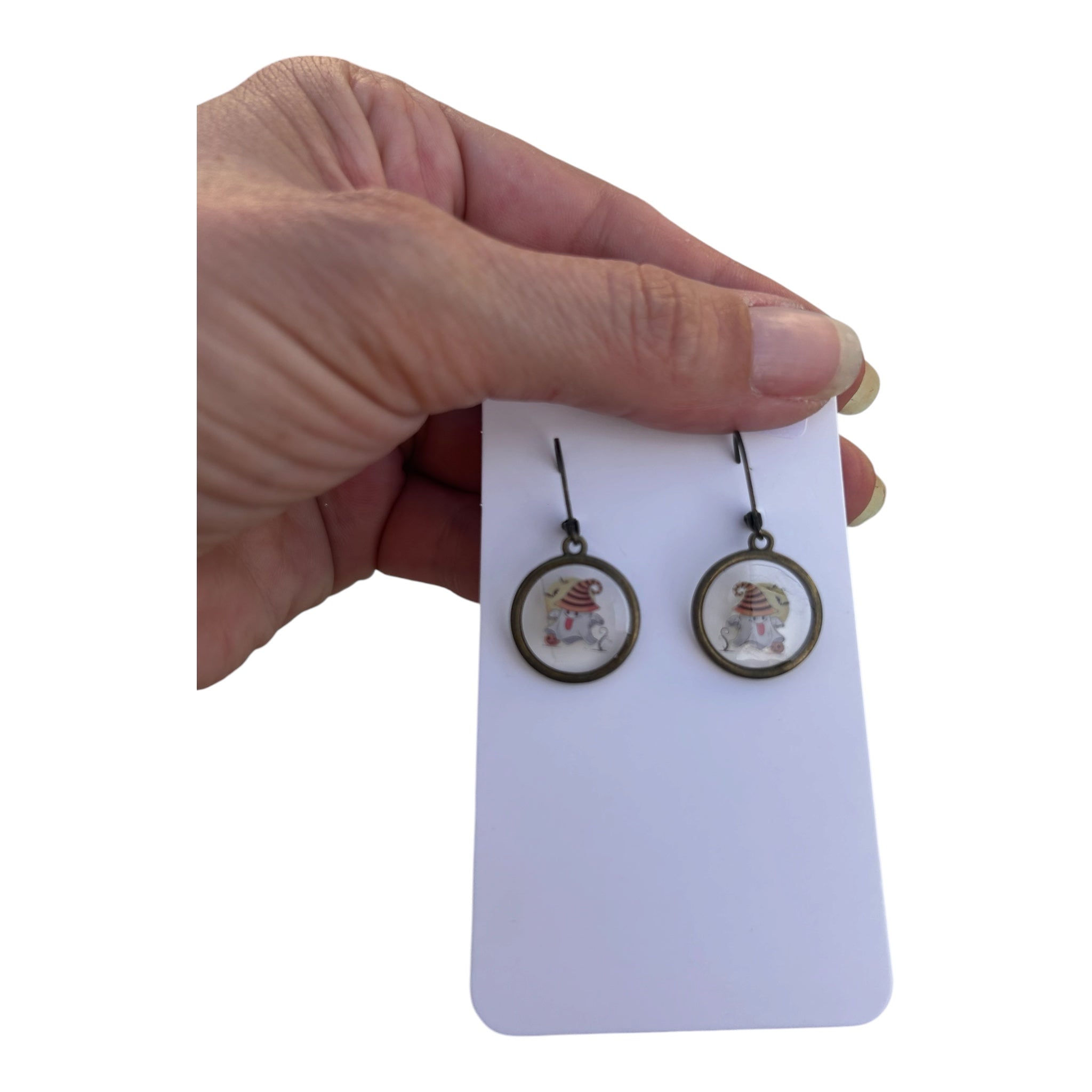 Boucles d'oreilles Casper — Halloween