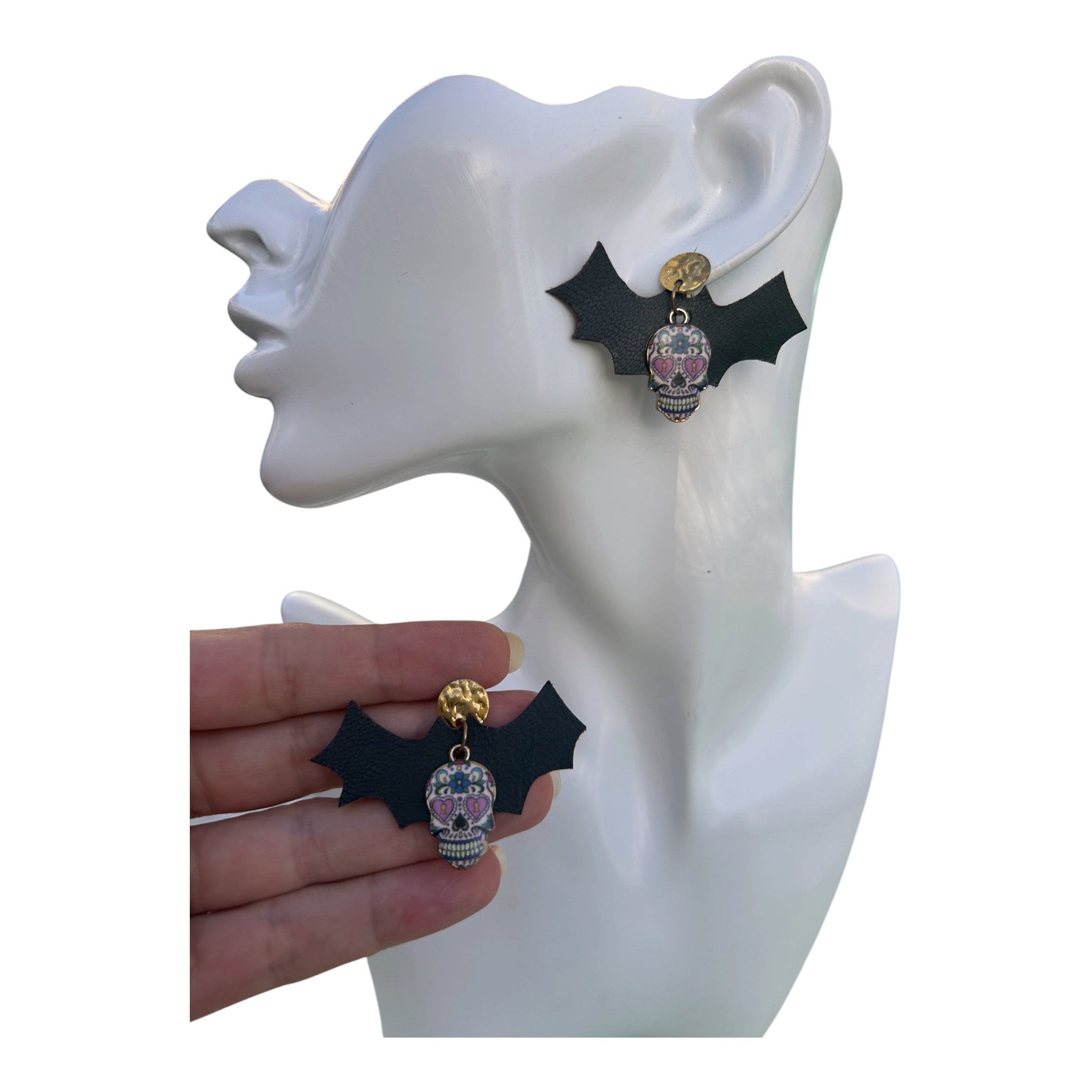 Boucles d'oreilles La Nuit des Morts — Halloween