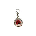Charm Coccinelle en Résine — Breloque artisanale