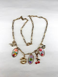 Collier Breloques Fruits en Résine — Coloré & Estival artisanal