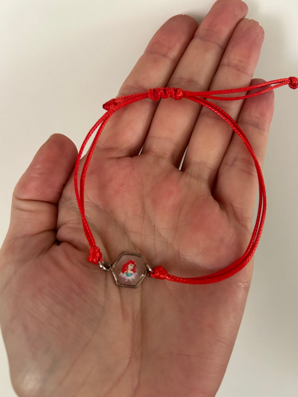 Ariel — Bracelet en cordon réglable & résine
