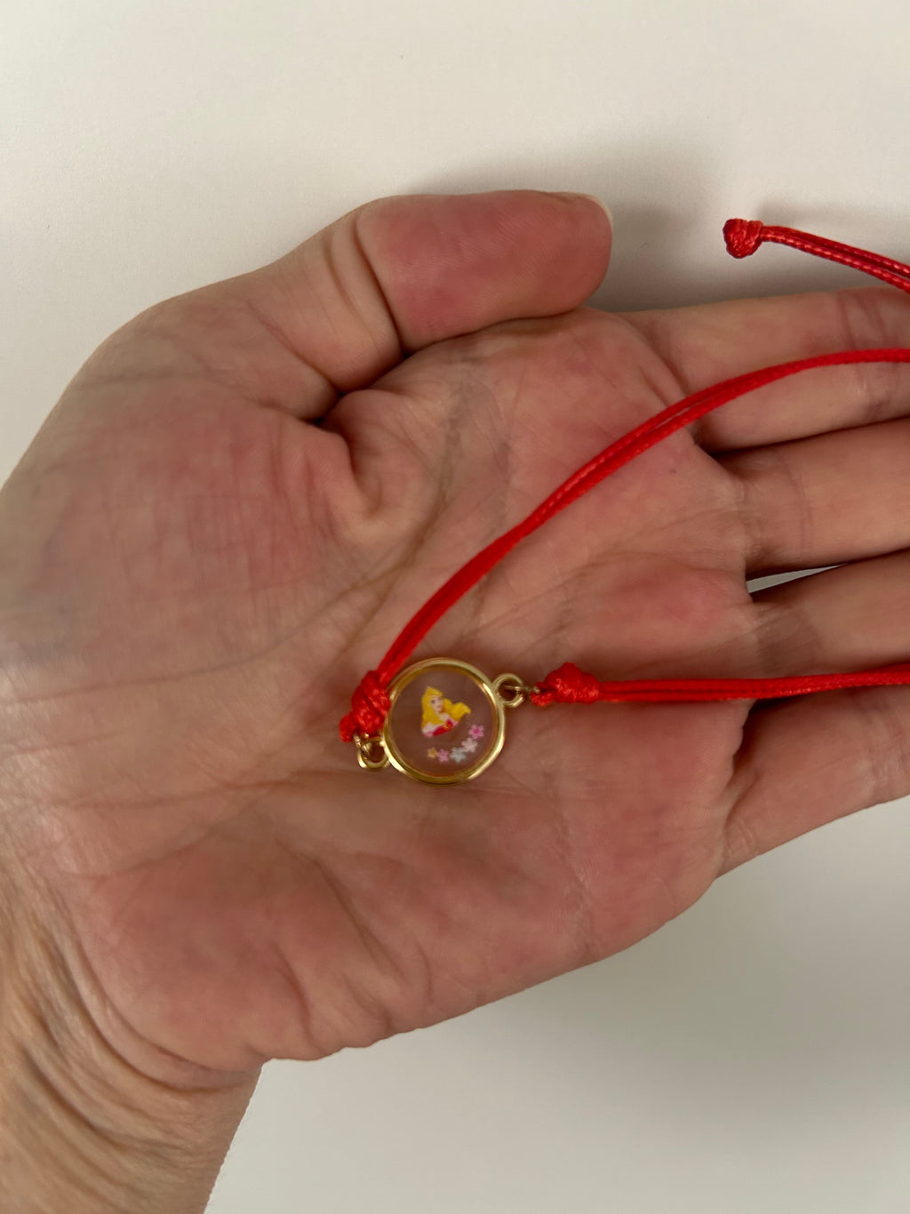 Aurore – Verstellbares Kordelarmband & Harz