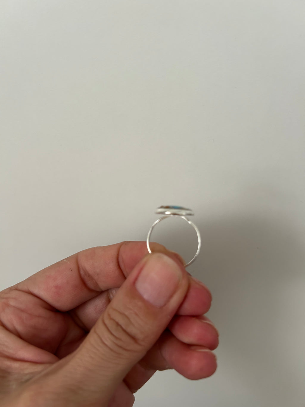 Bague Tongs en Résine — Réglable & artisanale