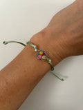 Armband Kordel Früchte — Verstellbar & handgemacht