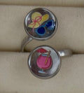 Bague Cabochon Plage – Bijou Artisanal Fantaisie