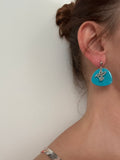 Boucles d'oreilles Colibri en Pâte Polymère — Artisanales