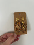 La Dame au Bois — Boucles d'oreilles en simili cuir