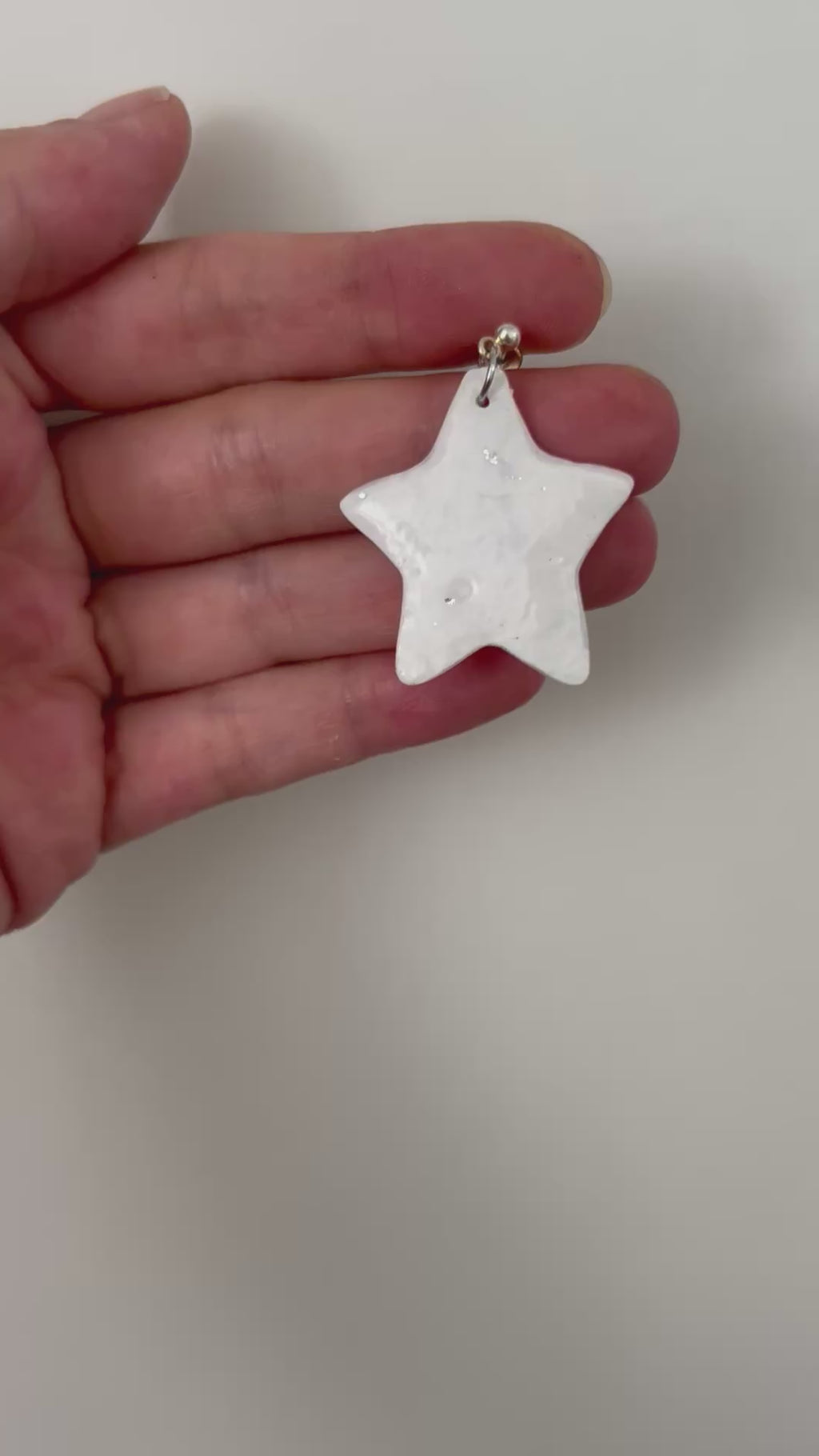 Boucles d'oreilles Constellation en Pâte Polymère — Artisanales